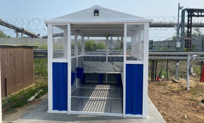 Модульные беседки SKOGGY используются для быстрой организации открытых функциональных пространств