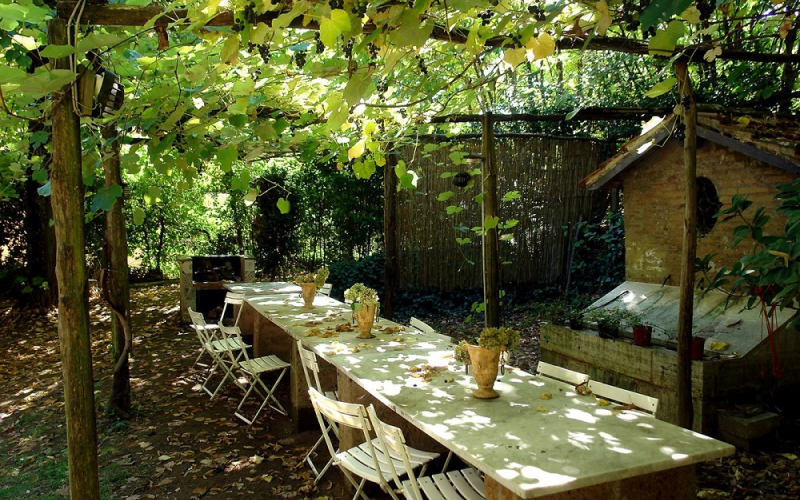 Виноградная беседка