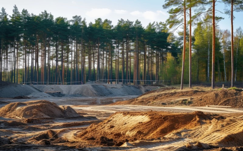 Выравнивание участка необходимо, если планируется что-то возводить на нем