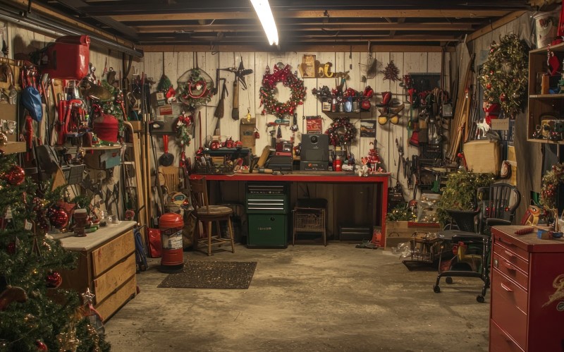 Для украшения сарая можно использовать кашпо с цветами, цветные фонарики, гирлянды, ловцы снов, плетеные занавески, мишуру, дождик