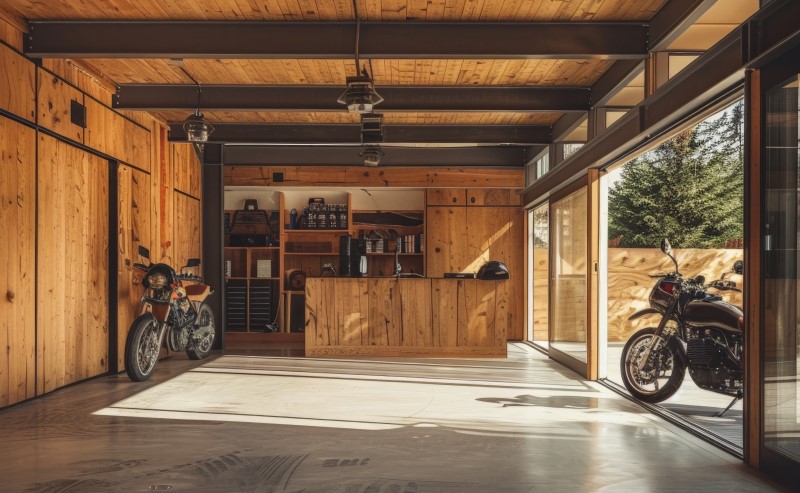 Деревянные гаражи привлекают экологичностью и эстетикой, но уступают металлическим в долговечности