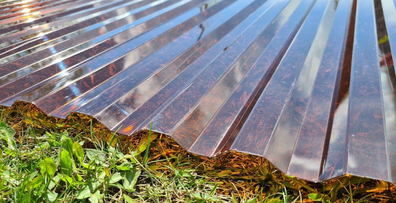 Биокомпозитный кровельный лист