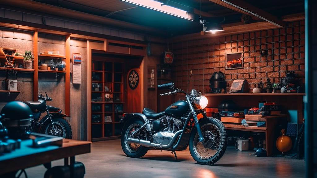 Гараж для мототехники