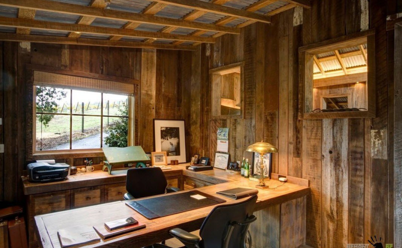 Сарай в качестве домашнего офиса