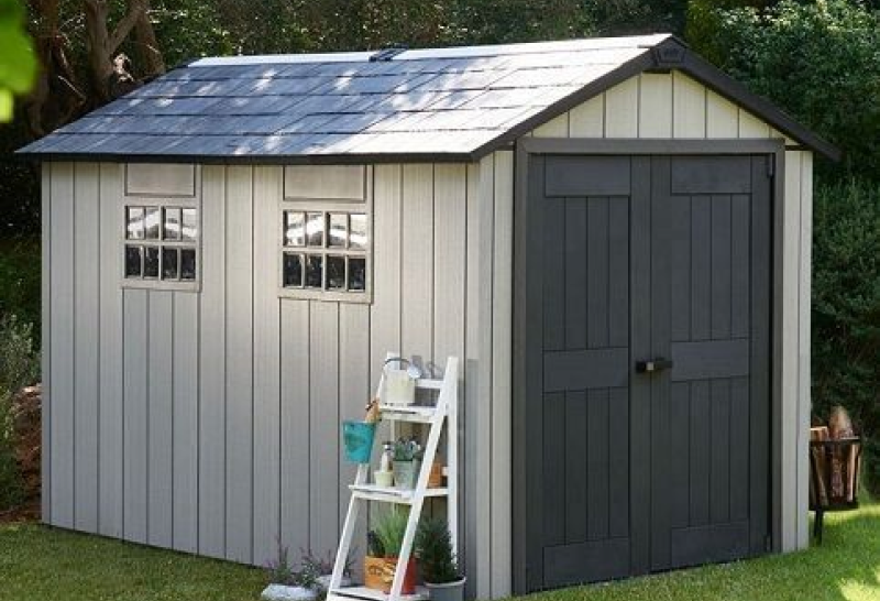 Пластиковый сарай