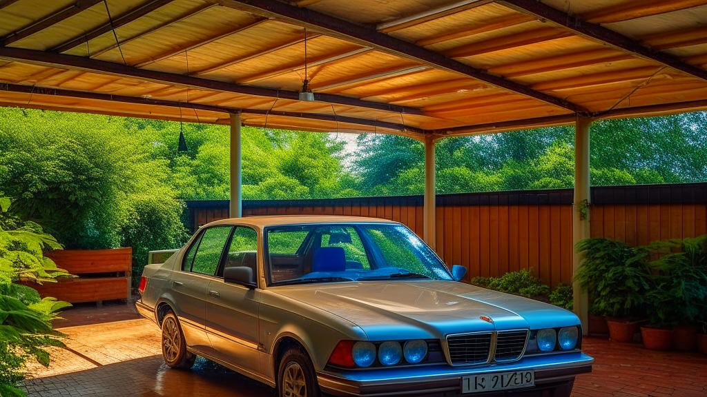 Навес для автомобиля