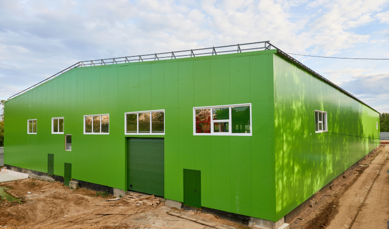 Склад из металлоконструкций