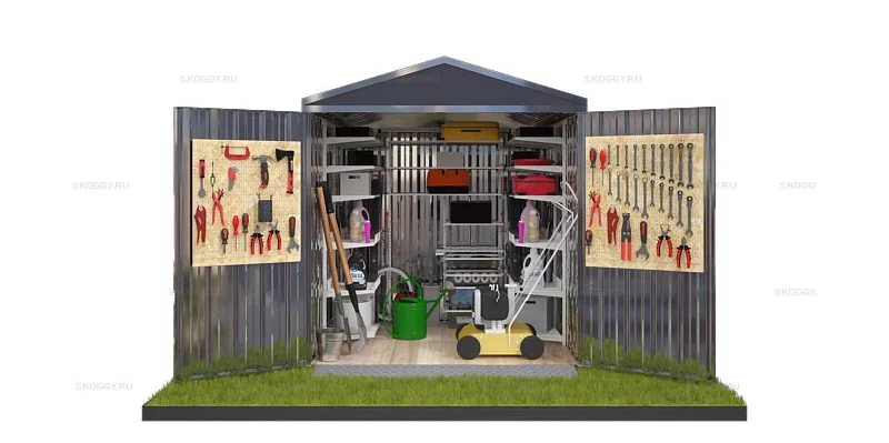 стеллажи в хозблоке SKOGGY