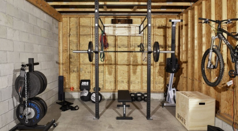 Сарай в качестве тренажерного зала