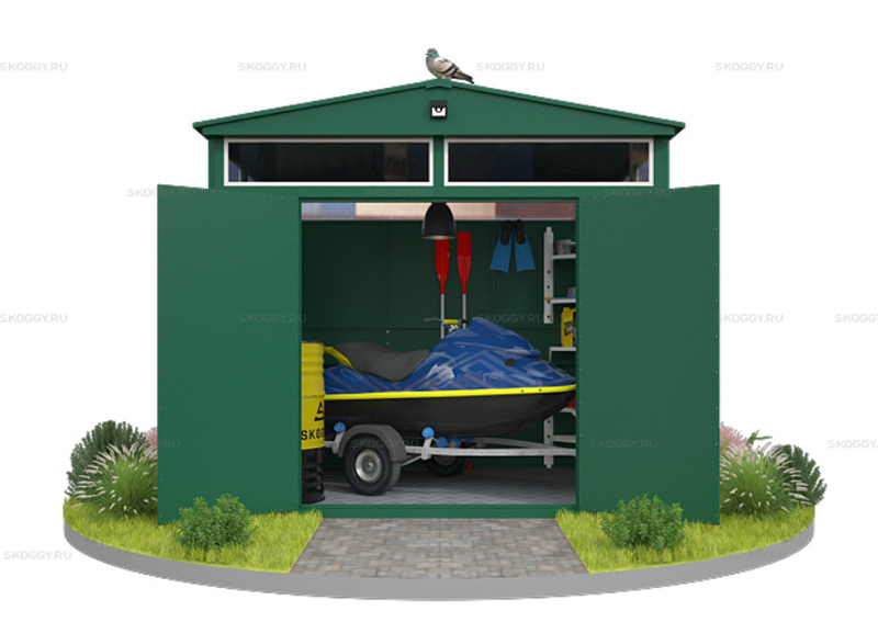 Ремонт крыши гаража