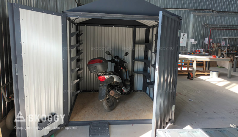Гараж для мотоцикла