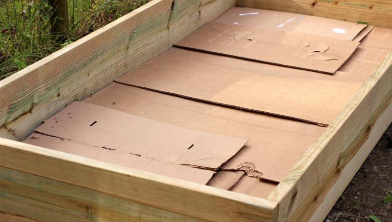 Укладка картона