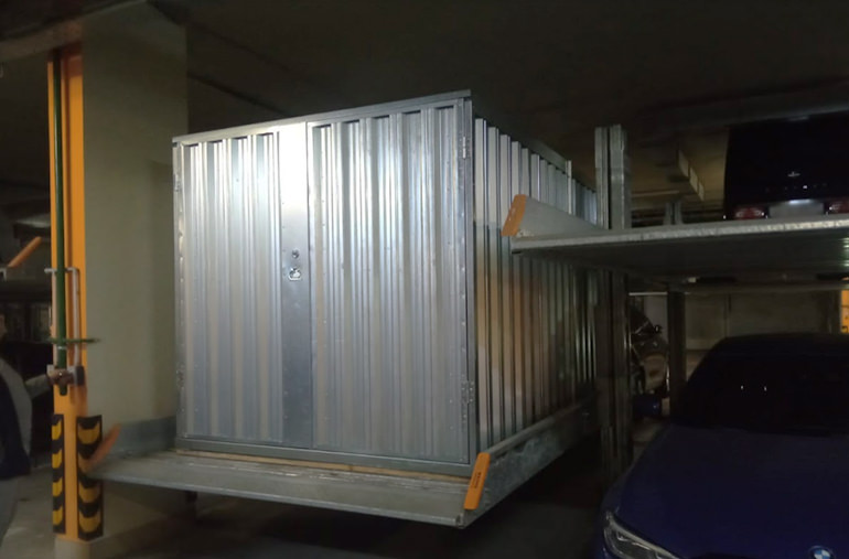 Контейнер SKOGGY в Клаус Мультипаркинге