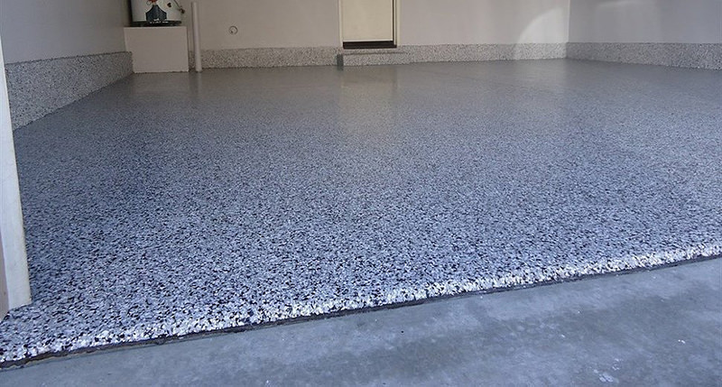 Эпоксидный пол для гаража