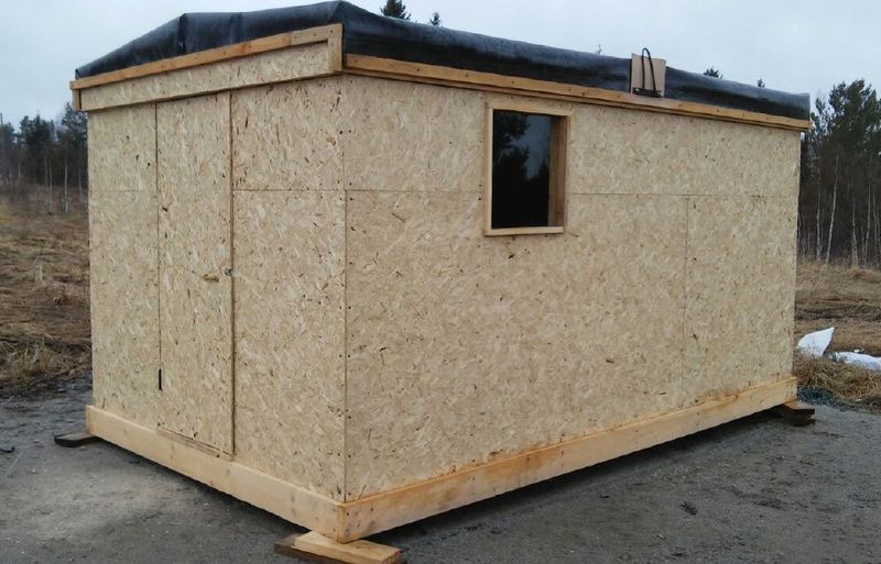 Обогрев сарая зимой