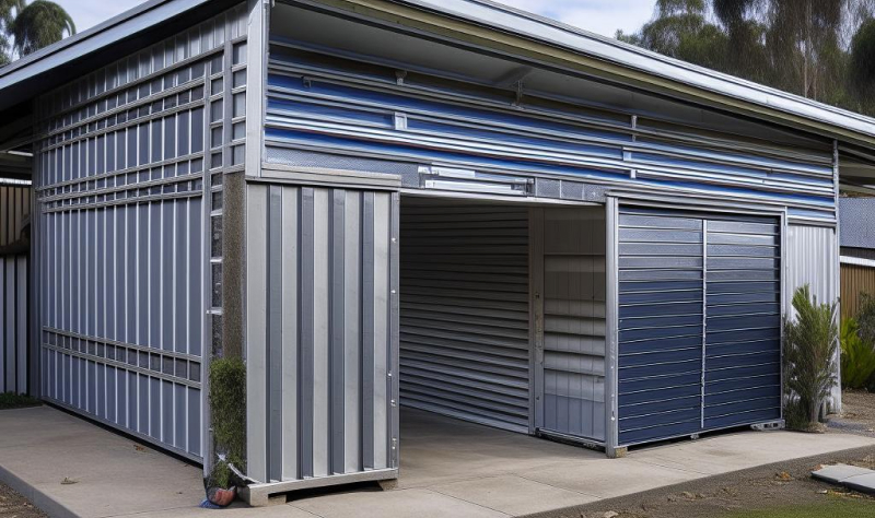 Гараж-ракушка