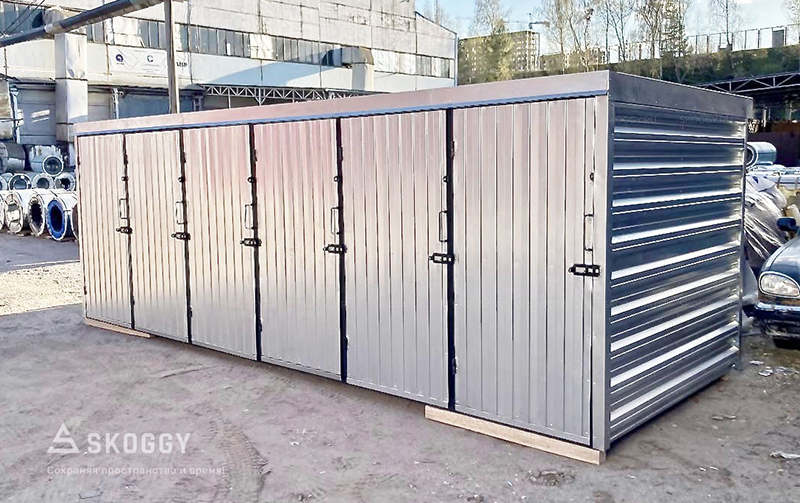 Склад SKOGGY с секциями