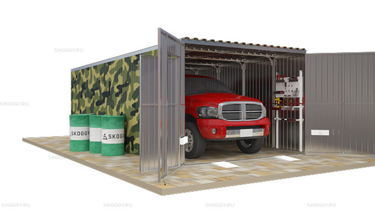 Допустимые габариты хозпостройки