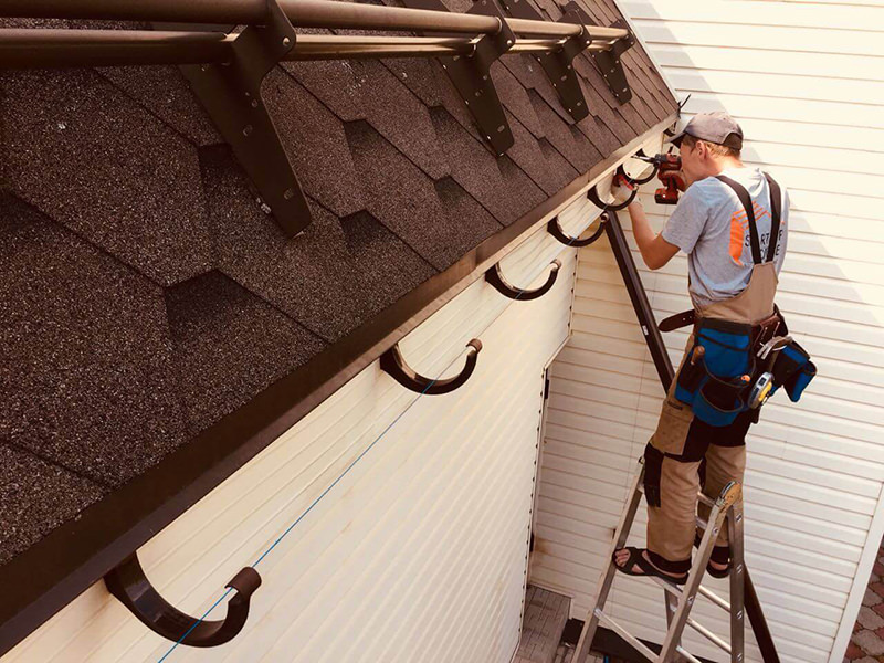 Ремонт крыши гаража