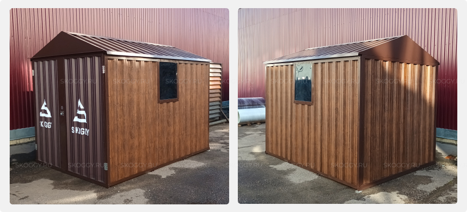 Контейнер SKOGGY с окошком