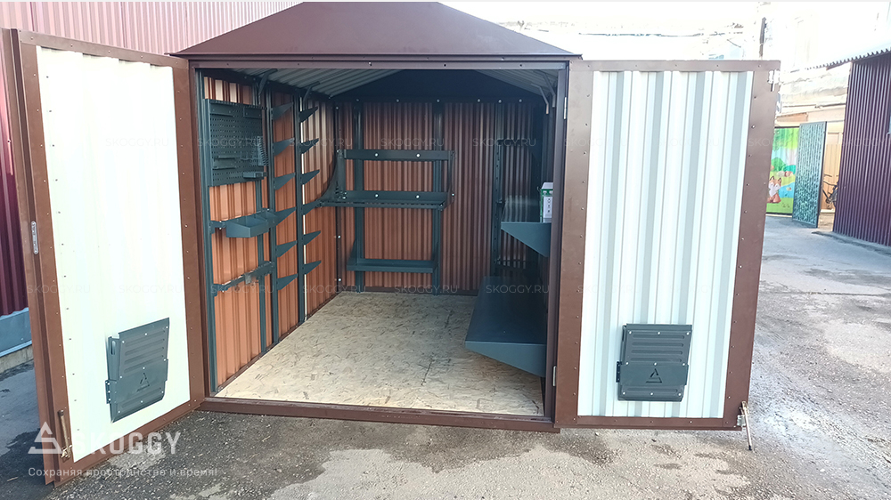 Блок контейнер с системами хранения СКОГГИ