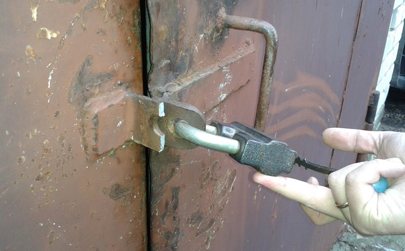 Защита от вскрытия гаража