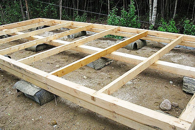 Деревянный каркас
