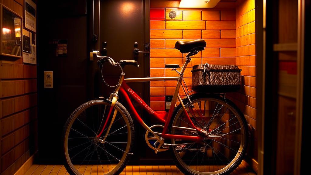 Велосипед дома