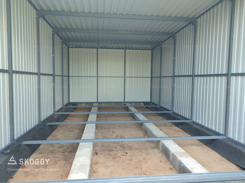 Каркасный гараж СКОГГИ