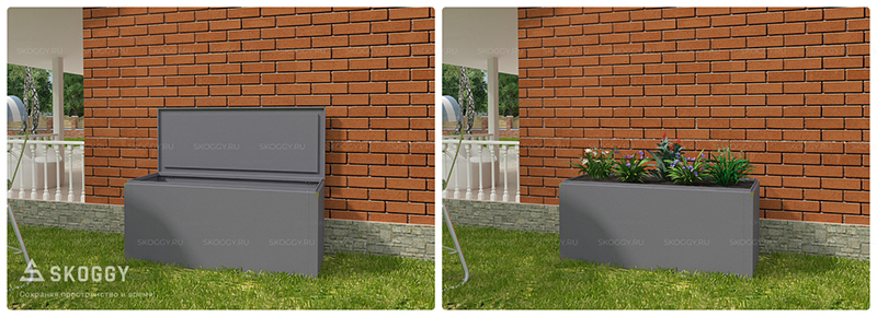 Ящик SKOGGY для инвентаря и инструментов