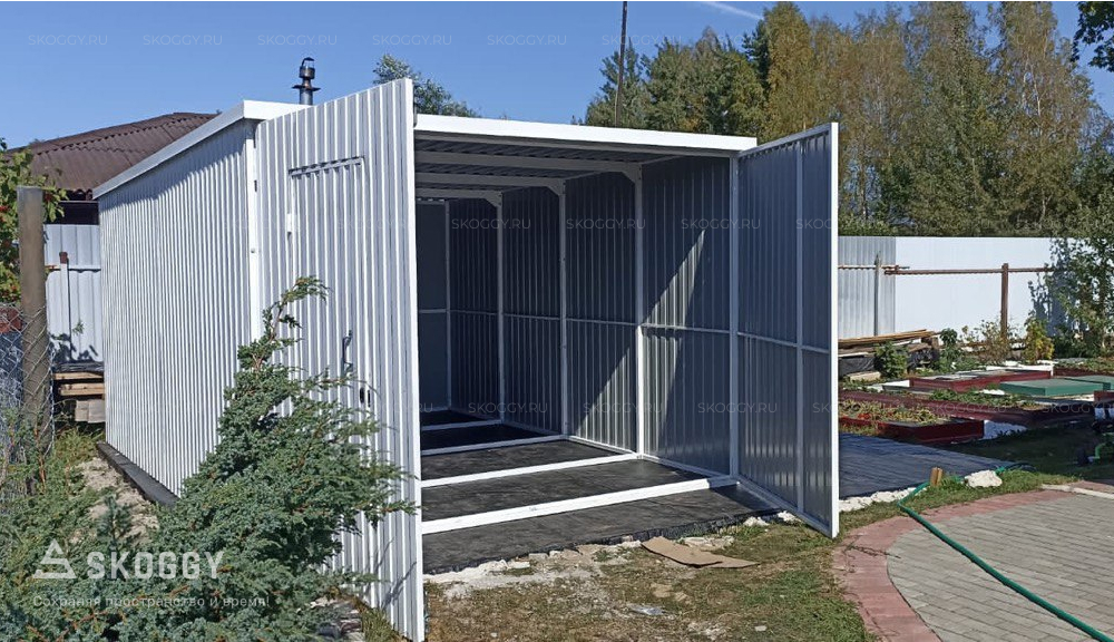 Автомобильный быстровозводимый гараж