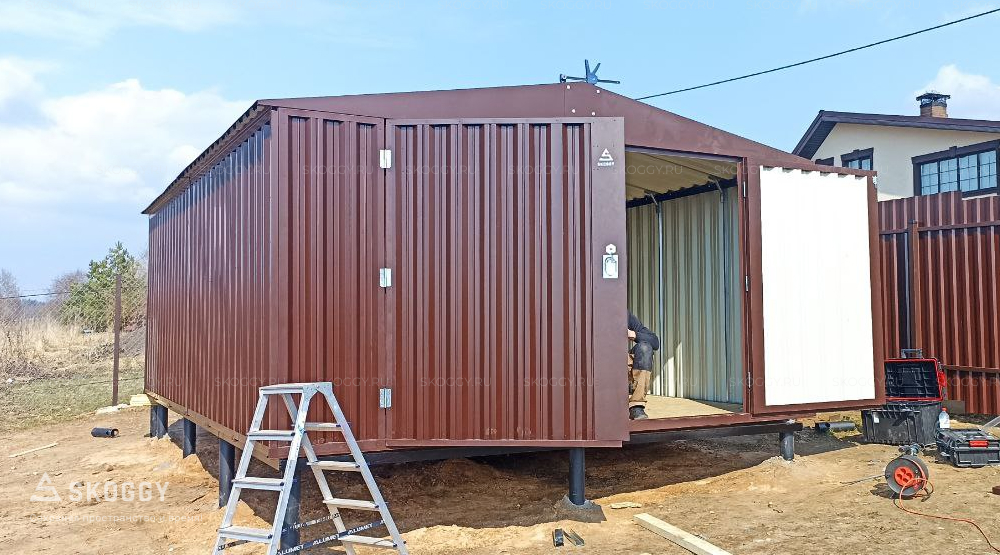 Ангар СКОГГИ из профлиста