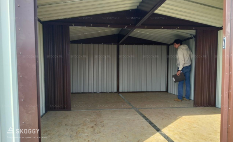 Сборка ангара