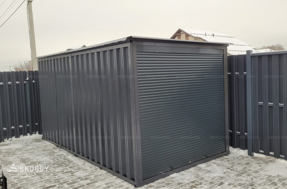 Блок контейнер SKOGGY с рольставнями