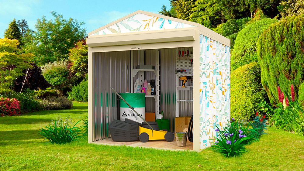 Хозблок металлический SKOGGY для хранения на даче