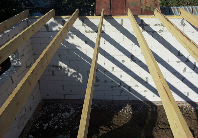 Стропила для гаража