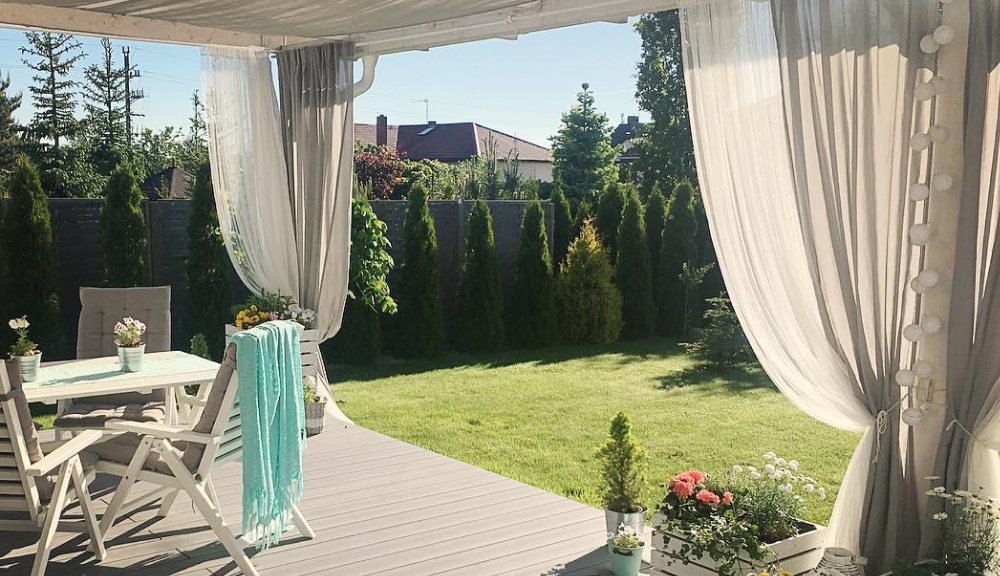 Шторы для террасы