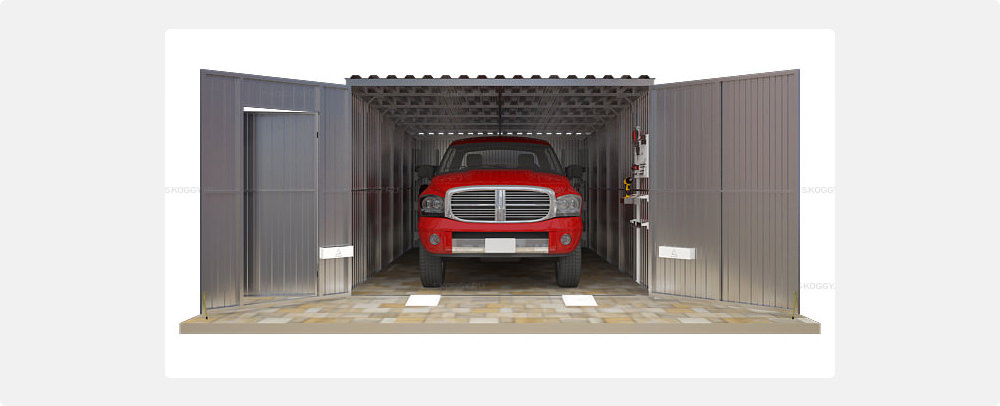 Гараж для автомобиля 7м