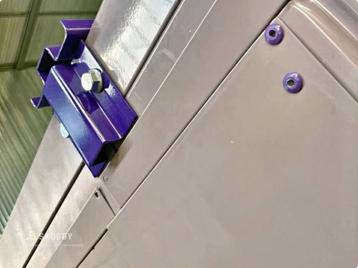 Блок контейнер в цвете палитры RAL