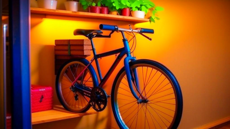 Полка для велосипедов