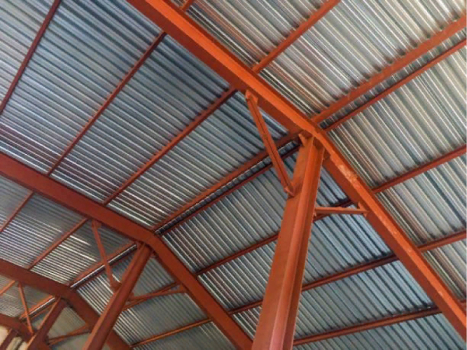 Навес из профильной трубы