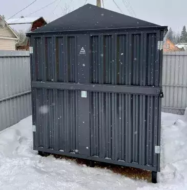 Хозблок для хранения с вандал-баром в с. Михайловское