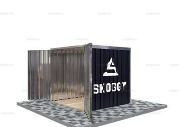 Хозблок с Плоской Крышей Стандартный SKOGGY 2м фото