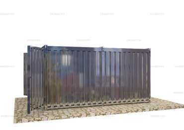 Хозблок для дачи с Плоской Крышей Усиленный SKOGGY 4м