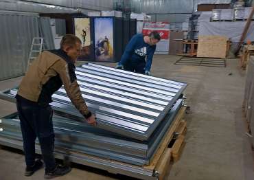 Блок контейнер SKOGGY 4 м на стройплощадку в Замоскворечье