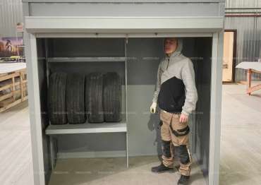 Бокс для хранения шин в Дмитрове