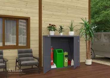 Террасный шкаф Skoggy 