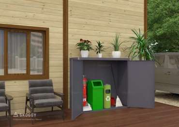 Террасный шкаф Skoggy 