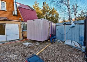 Хозблок SKOGGY в СНТ "Руслан", Подмосковье