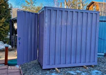Контейнер SKOGGY в СНТ "Руслан", Подмосковье